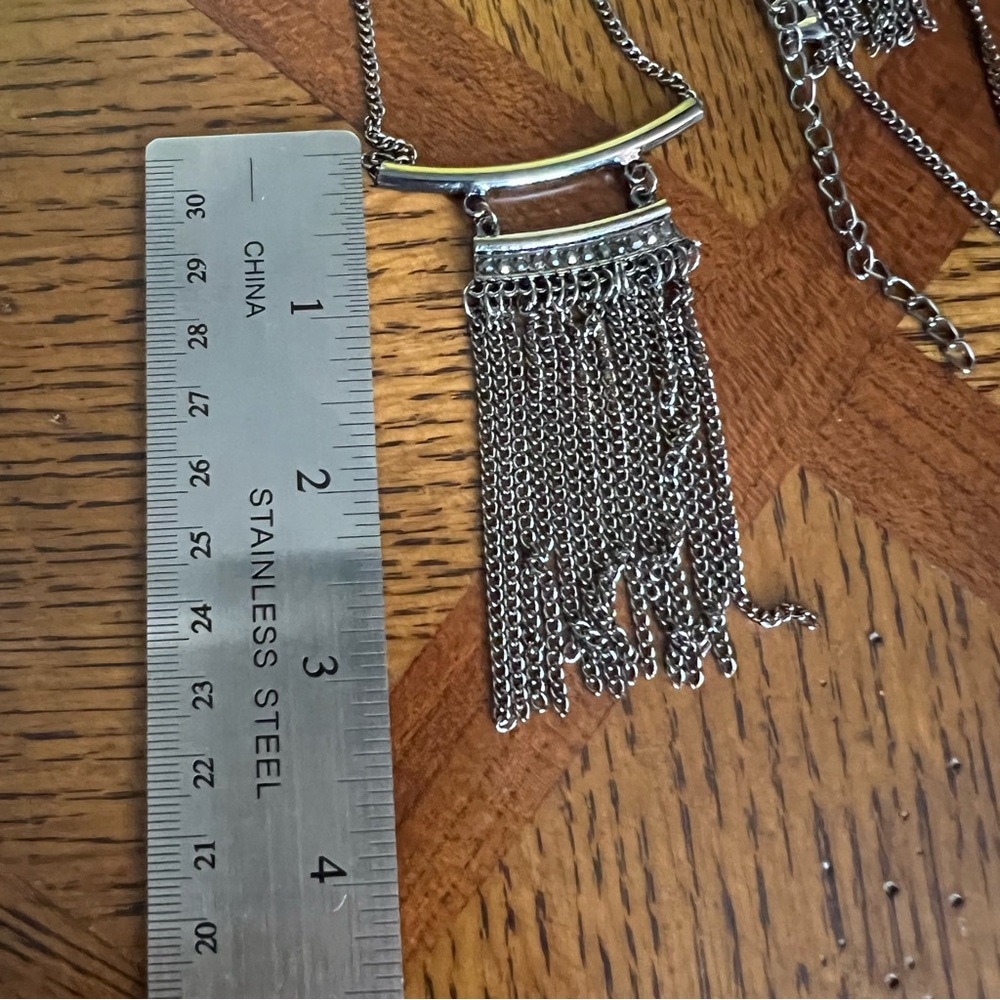 Paparazzi Gray Necklace and Earrings Set - Picture 6 of 7